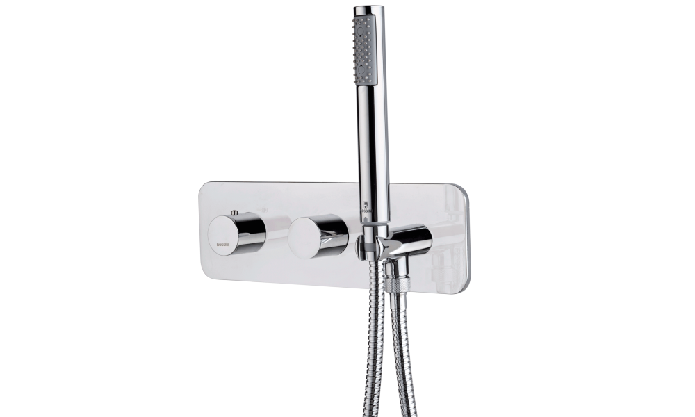 Thermostatic Shower Set with 2 Outlets