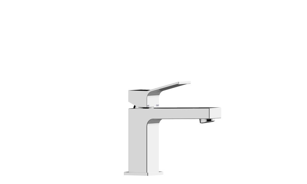 Single lever basin mixer