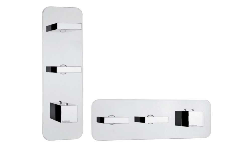 rectangular 3 Outlets (with diverter) HP